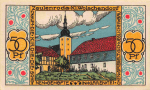 Zeulenroda, Thuringia, 1921 emergency money note
