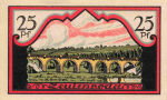Zeulenroda, Thuringia, 1921 emergency money note