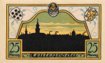Zeulenroda, Thuringia, 1921 emergency money note