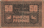 Zittau Notgeldschein 50 Pfennig1919