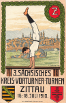 Zittau 3. Sächsisches Kreis Vorturner Turnen o 1910