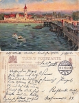 Zoppot Warmbad und Kurhaus Kuenstlerkarte Tucks Oilette o 1915