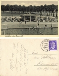 Zuellichau Schlesien neue Badeanstalt Sulechow o 1942