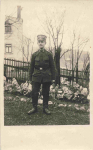 Zwickau, Saxony: Soldier of the 89th Infantry Brigade (Royal Saxon), real photo postcard, 1915.