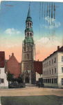Zwickau Sachsen Schulgässchen Feldpost 1.WK Res. Laz I o 1918
