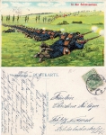 old army rifle line Litho o 29.3.1912