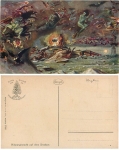 Brocken Walpurgis Night Witches and Devils Artist Card * ca. 1920