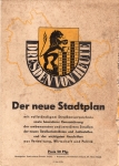 Dresden from today city map around 1946 with renamed and destroyed streets
