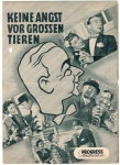 Don't be afraid of big animals with Heinz Rühmann, Max Schmeling 100/54 Progress Film Magazine