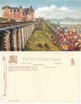 Quebec Chateau Frontenac and Lower Tucks oilette2559 *ca.1910