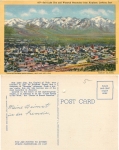 Utah Salt Lake City from Airplane *ca.1947