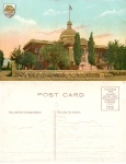 Santa Fe New Mexico Capitol gold cut AK * around 1910